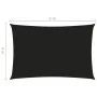 Rechteckiges Segeltuch aus schwarzem Oxford-Stoff 4x6 m von vidaXL, Sonnenschirme - Ref: Foro24-135767, Preis: 74,52 €, Rabat...