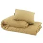 Bettwäsche-Set aus heller Mikrofaser in Taupegrau, 140 x 200 cm von vidaXL, Bettbezüge - Ref: Foro24-135982, Preis: 15,46 €, ...
