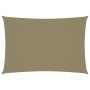 Rectangular sail awning beige Oxford fabric 3x5 m by vidaXL, Umbrellas - Ref: Foro24-135157, Price: 46,88 €, Discount: %