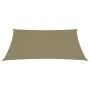 Rectangular sail awning beige Oxford fabric 3x5 m by vidaXL, Umbrellas - Ref: Foro24-135157, Price: 45,62 €, Discount: %