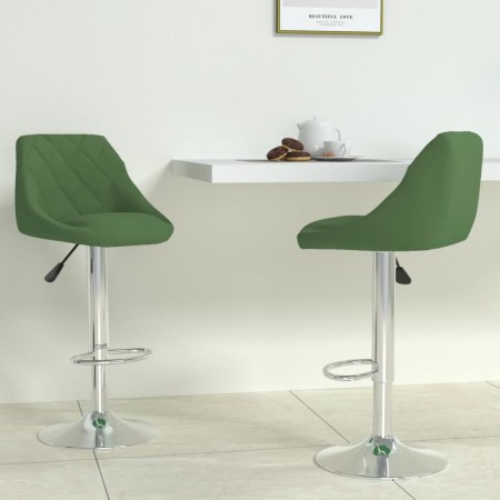 Küchenhocker aus dunkelgrünem Samt 2 Einheiten von vidaXL, Küchenhocker - Ref: Foro24-335308, Preis: 143,34 €, Rabatt: %