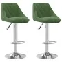 Küchenhocker aus dunkelgrünem Samt 2 Einheiten von vidaXL, Küchenhocker - Ref: Foro24-335308, Preis: 140,84 €, Rabatt: %