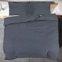 Anthrazitfarbenes Bettbezug-Set aus heller Mikrofaser, 135 x 200 cm von vidaXL, Bettbezüge - Ref: Foro24-135941, Preis: 17,29...