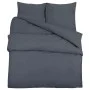 Anthrazitfarbenes Bettbezug-Set aus heller Mikrofaser, 200 x 200 cm von vidaXL, Bettbezüge - Ref: Foro24-135947, Preis: 21,26...