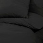 Schwarzes leichtes Mikrofaser-Bettbezug-Set, 140 x 200 cm von vidaXL, Bettbezüge - Ref: Foro24-135969, Preis: 19,81 €, Rabatt: %