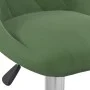 Taburete de cocina 2 unidades de terciopelo verde oscuro de vidaXL, Taburetes de cocina - Ref: Foro24-335308, Precio: 140,84 ...