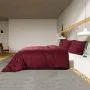 Burgunderrotes Bettbezug-Set aus Baumwolle, 260 x 240 cm von vidaXL, Bettbezüge - Ref: Foro24-136180, Preis: 48,50 €, Rabatt: %