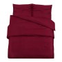 Bettbezug-Set aus heller Mikrofaser in Burgunderrot, 140 x 200 cm von vidaXL, Bettbezüge - Ref: Foro24-136030, Preis: 19,34 €...