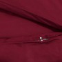 Burgundy light microfiber duvet cover set 140x200 cm by vidaXL, Duvet covers - Ref: Foro24-136030, Price: 19,34 €, Discount: %