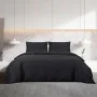 Schwarzes Bettbezug-Set aus Baumwolle, 140 x 200 cm von vidaXL, Bettbezüge - Ref: Foro24-136113, Preis: 27,20 €, Rabatt: %