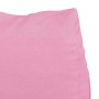 Cojín de Espalda Rosa 45 x 20 x 35 cm tela