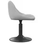Hellgrauer Küchenhocker aus Samt von vidaXL, Küchenhocker - Ref: Foro24-335316, Preis: 78,86 €, Rabatt: %