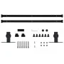 Carbon steel mini sliding closet door kit 183 cm by vidaXL, doorframes - Ref: Foro24-148017, Price: 25,48 €, Discount: %