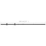Kit mini puerta corredera de armario acero carbono 183 cm de vidaXL, Marcos de puertas - Ref: Foro24-148017, Precio: 26,02 €,...