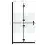 Half-frosted ESG glass folding shower screen 90x190 cm by vidaXL, Shower walls and screens - Ref: Foro24-151188, Price: 203,1...