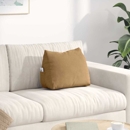 Cojín de Espalda Marrón 45 x 20 x 35 cm Tela de pana