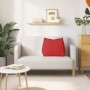 Cojín de Espalda Rojo 60 x 20 x 50 cm tela