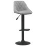 Kitchen stools 2 units light gray velvet by vidaXL, Kitchen stools - Ref: Foro24-335349, Price: 116,51 €, Discount: %