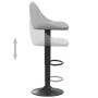 Kitchen stools 2 units light gray velvet by vidaXL, Kitchen stools - Ref: Foro24-335349, Price: 116,51 €, Discount: %