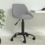 Silla de comedor de terciopelo gris claro de vidaXL, Sillas de comedor - Ref: Foro24-335360, Precio: 91,81 €, Descuento: %
