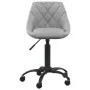 Silla de comedor de terciopelo gris claro de vidaXL, Sillas de comedor - Ref: Foro24-335360, Precio: 90,22 €, Descuento: %