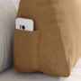 Cojín de Espalda Marrón 60 x 20 x 50 cm Tela de pana