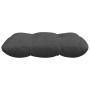 Cojines para asiento 4 pcs Gris oscuro 40 x 40 cm Tela de pana