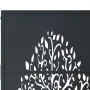 Anthrazitgraues Gartentor aus Stahl im Baumdesign 105x155 cm von vidaXL, Gartentore - Ref: Foro24-153157, Preis: 285,33 €, Ra...