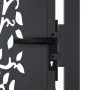 Anthrazitgraues Gartentor aus Stahl im Baumdesign 105x155 cm von vidaXL, Gartentore - Ref: Foro24-153157, Preis: 285,33 €, Ra...