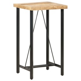 Massiver Stehtisch aus rauem Mangoholz, 60 x 60 x 107 cm von vidaXL, Küchen- und Esstische - Ref: Foro24-286610, Preis: 217,9...