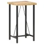 Solid rough mango wood bar table 60x60x107 cm by vidaXL, Kitchen and dining tables - Ref: Foro24-286610, Price: 230,32 €, Dis...