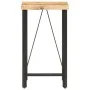 Solid rough mango wood bar table 60x60x107 cm by vidaXL, Kitchen and dining tables - Ref: Foro24-286610, Price: 230,32 €, Dis...