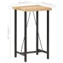 Solid rough mango wood bar table 60x60x107 cm by vidaXL, Kitchen and dining tables - Ref: Foro24-286610, Price: 230,32 €, Dis...