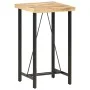 Solid rough mango wood bar table 60x60x107 cm by vidaXL, Kitchen and dining tables - Ref: Foro24-286610, Price: 230,32 €, Dis...