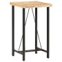 Massiver Stehtisch aus rauem Mangoholz, 60 x 60 x 107 cm von vidaXL, Küchen- und Esstische - Ref: Foro24-286610, Preis: 217,9...