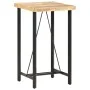 Solid rough mango wood bar table 60x60x107 cm by vidaXL, Kitchen and dining tables - Ref: Foro24-286610, Price: 230,32 €, Dis...