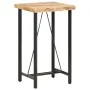 Solid rough mango wood bar table 60x60x107 cm by vidaXL, Kitchen and dining tables - Ref: Foro24-286610, Price: 230,32 €, Dis...