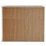 Cobertizo jardín pared acero galvanizado marrón 118x194x178 cm de vidaXL, Cobertizos - Ref: Foro24-316224, Precio: 202,13 €, ...