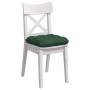 Cojines para asiento 4 pcs Verde oscuro 45 x 45 cm Tela de pana