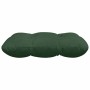 Cojines para asiento 4 pcs Verde oscuro 45 x 45 cm Tela de pana