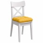 Cojines para asiento 4 pcs Amarillo Claro 45 x 45 cm