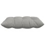 Cojines para asiento 4 pcs Gris Claro 40 x 40 x 6 cm Microfibra