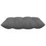 Cojines para asiento 4 pcs Gris oscuro 40 x 40 x 6 cm