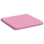 Cojines para asiento 4 pcs Rosa 40 x 40 x 3 cm tela