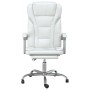 Weißer Bürostuhl aus Kunstleder von vidaXL, Bürostühle - Ref: Foro24-349702, Preis: 139,25 €, Rabatt: %