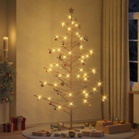 Árbol de Navidad de madera Marrón 210 cm Madera maciza de pino en Arboles de navidad | Comprar online en Foro24
