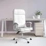 Weißer Massage-Bürostuhl aus Kunstleder von vidaXL, Bürostühle - Ref: Foro24-349712, Preis: 123,43 €, Rabatt: %