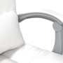 Silla de oficina reclinable masaje cuero sintético blanco de vidaXL, Sillas de oficina - Ref: Foro24-349712, Precio: 124,76 €...