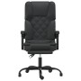 Schwarzer Massage-Bürostuhl aus Kunstleder von vidaXL, Bürostühle - Ref: Foro24-349687, Preis: 150,06 €, Rabatt: %