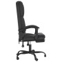 Schwarzer Massage-Bürostuhl aus Kunstleder von vidaXL, Bürostühle - Ref: Foro24-349687, Preis: 150,06 €, Rabatt: %